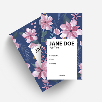 เทมเพลตแก้ไขนามบัตร - ออกแบบฟรี 