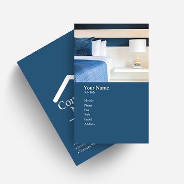 เทมเพลตแก้ไขนามบัตร - ออกแบบฟรี 